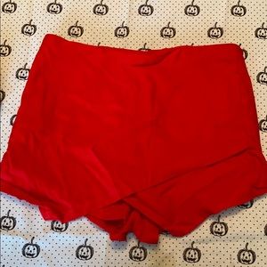 Red Skort